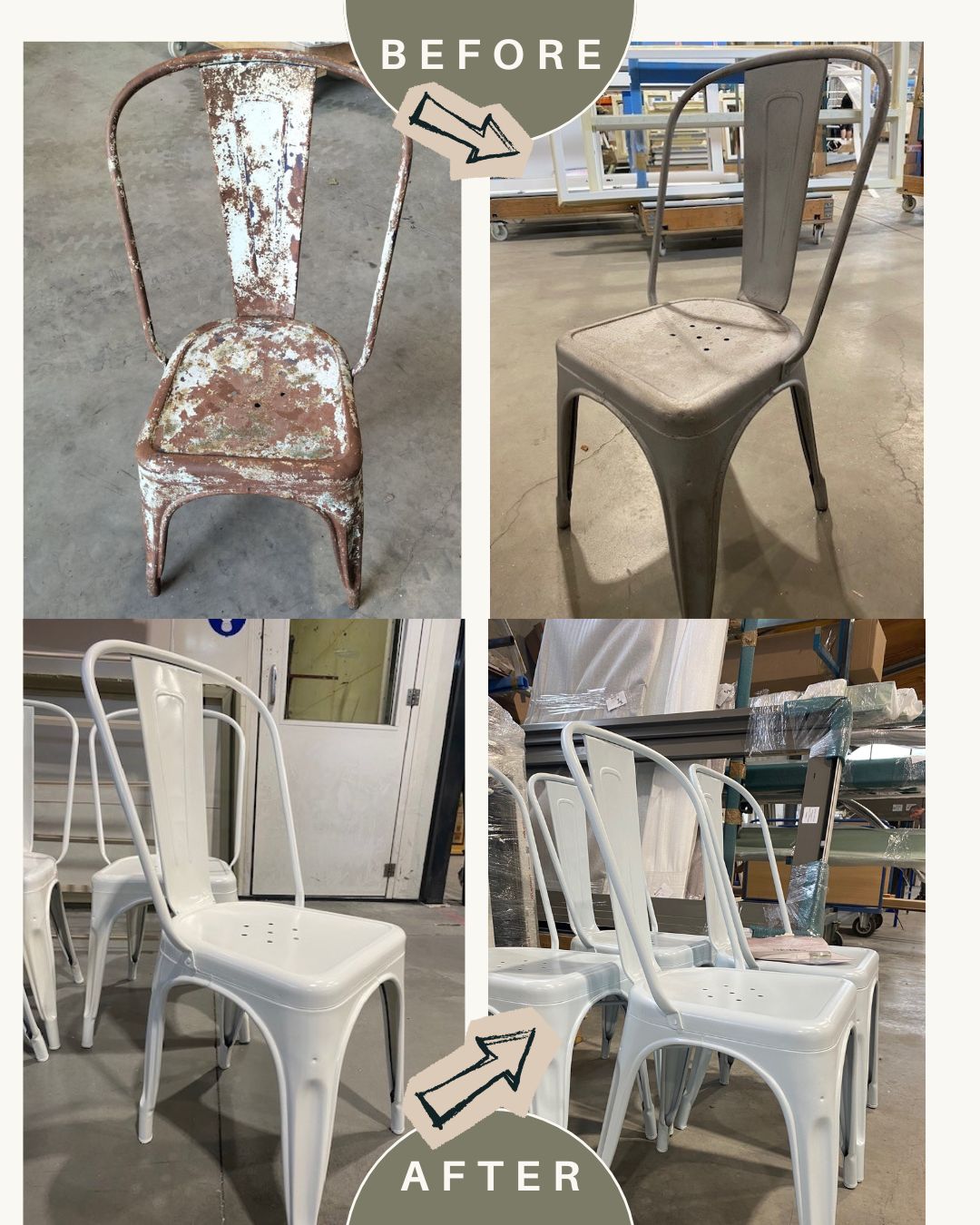 Restauration de mobilier laqué
